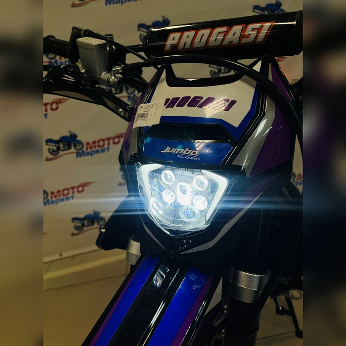 Питбайк PROGASI Jumbo 150 PRO (19/16) Purple/Blue
