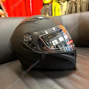 Шлем интеграл QSTK CH-807 черный матовый L