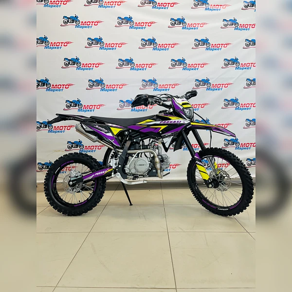 Питбайк PROGASI  Jumbo 125 (19/16) Purple/Yellow