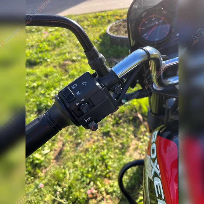 Мотоцикл BAJAJ BOXER  150 UG черно-красный