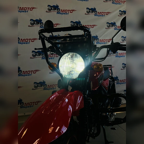 Мопед КОМЕТА  CROSS красная