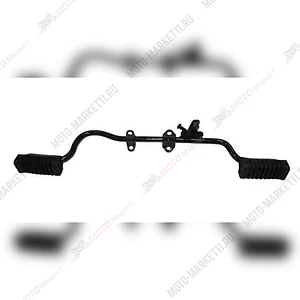 Подножка водителя с изгибом в сборе Альфа 12624