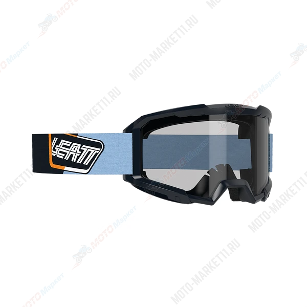 Маска кросс Leatt Vizion 2.5 Blue-Orange Clear 90 VLT