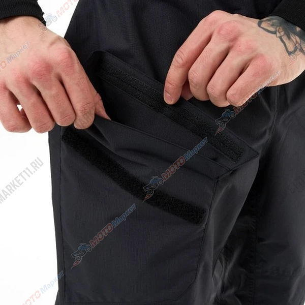 Штаны - дождевик EVO Man Black (мембрана) (M)