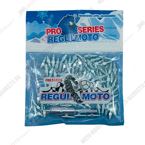 Шипы Regulmoto PRO Series Н19 c карбид-фольфрамовым сердечником (дл. резьбы 10мм) компл. 100шт