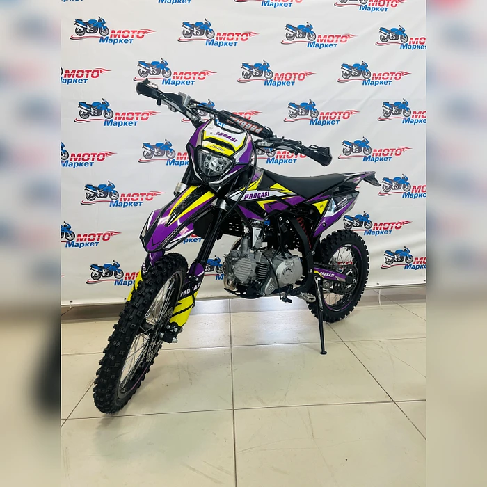 Питбайк PROGASI Jumbo 150 PRO (19/16) Purple/Yellow