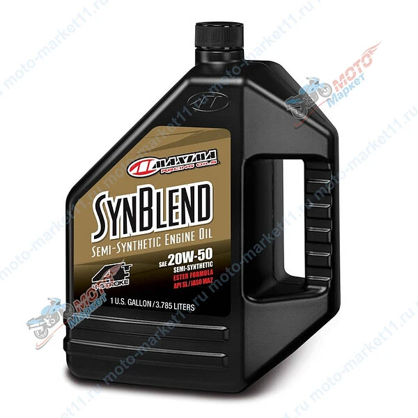 Масло MAXIMA  Syn Blend 20w50 (полусинтетическое с эстерами)