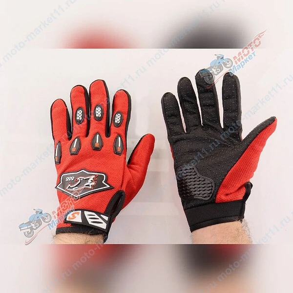 Перчатки "C101" (красный, size: L-XL)