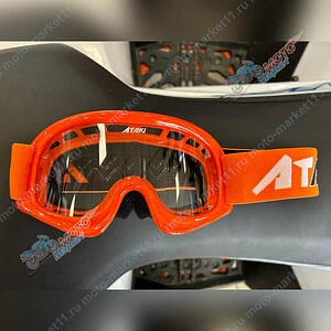 Очки для мотокросса детские ATAKI HB-115 оранжевый глянцевые 020307-604-3202