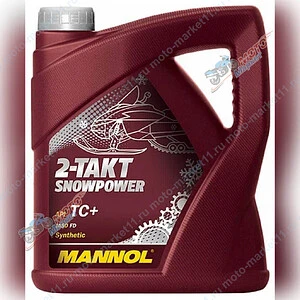 Масло моторное MANNOL 2-TAKTSNOWPOWER 4л.