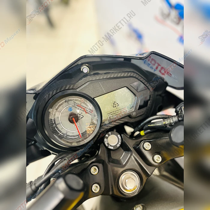 Мотоцикл BAJAJ PULSAR 125NS (желто-серый)