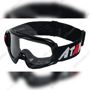 Очки для мотокросса детские ATAKI HB-115 черный глянцевые 020307-604-5795