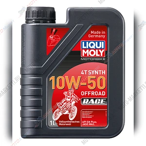 Масло LIQUI MOLY Motorbike 4T Offroad Race 10W-50 1л. 3051