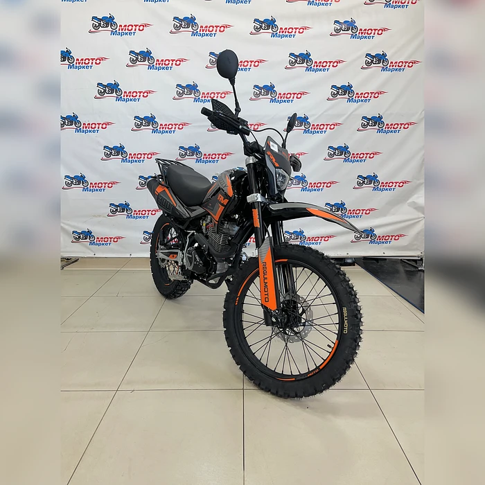 Мотоцикл Regulmoto Grizzly (серый/оранжевый)