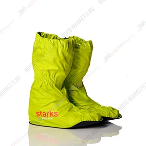 Дождевые бахилы Rain Boots М 40-43 салатовые STARKS