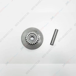 Вал редуктора стартера два колеса 1 (21/61) [100103250] BSE ZS161FMJ