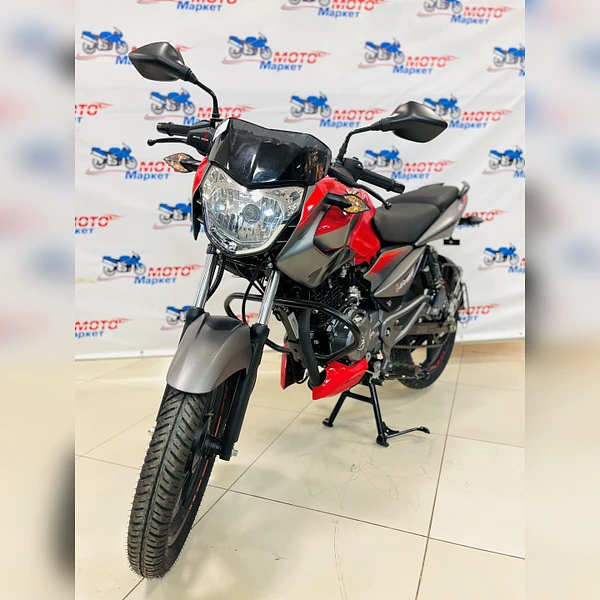 Мотоцикл BAJAJ PULSAR 125NS черно-красный