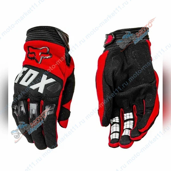 Перчатки "FOX"  Red (M) 