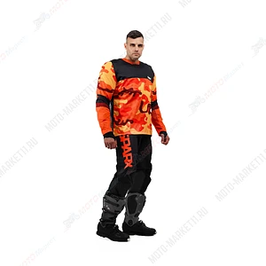  Костюм эндуро SPARX EX02 AIR FORCE, оранжевый,XXL