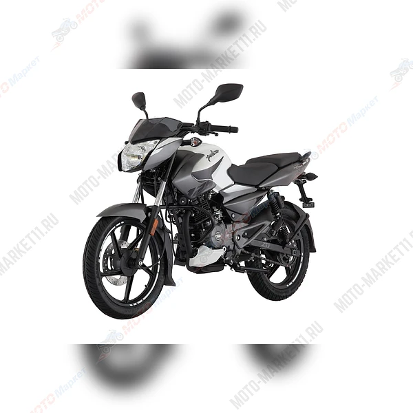 Мотоцикл BAJAJ PULSAR 125NS черно-серый