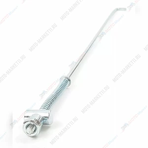 Трос зад. тормоза в сборе с пружиной и гайкой Альфа