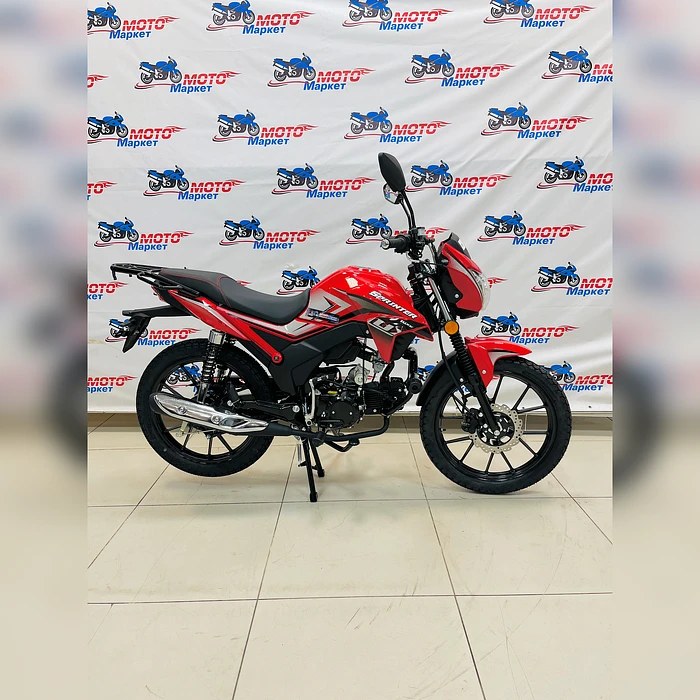 Мопед SPRINTER Luxe красный