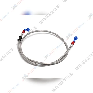 Шланг тормозной армированный L-1100 mm M10/прямой - M10/90°