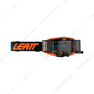 Маска кросс Leatt Velocity 6.5 Roll-Off Orange Clear 83 VLT