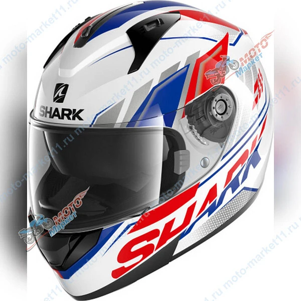 Шлем SHARK RIDILL 1.2 PHAZ White/Blue, XL