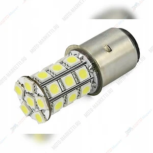 Лампа светодиодная (LED) 12V 35/35W (H6) (BA20D)