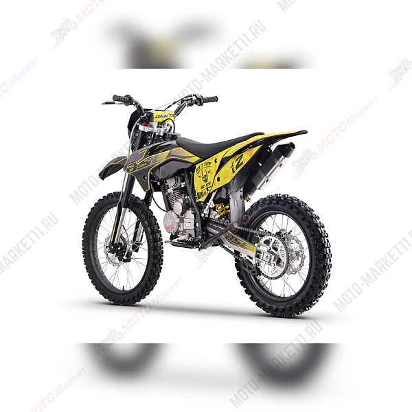 Эндуро / кроссовый мотоцикл BSE Z2 L 19\16 Split Yellow, арт. BZ2LKA015GYH1