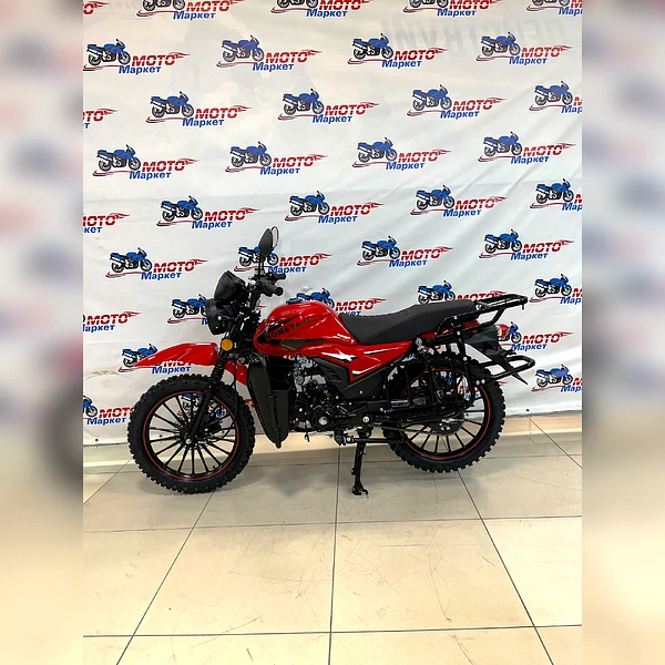 Мопед КОМЕТА II CROSS красный