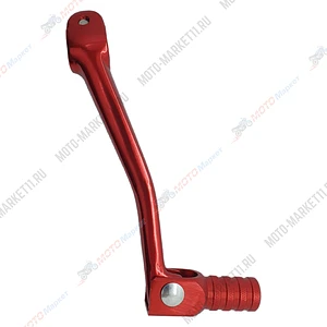 Педаль п.п. CNC красная OTOM