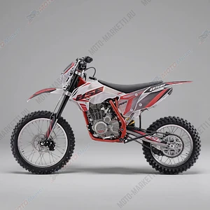 Эндуро / кроссовый мотоцикл BSE Z3.00 21/18 Thorn Red/Black, арт. BZ300ND030HRR2