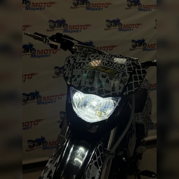 Питбайк BSE EX 125e  17/14 Max13 White YELLOW 040