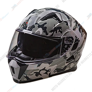 Шлем  AiM JK906S Camouflage Glossy, L
