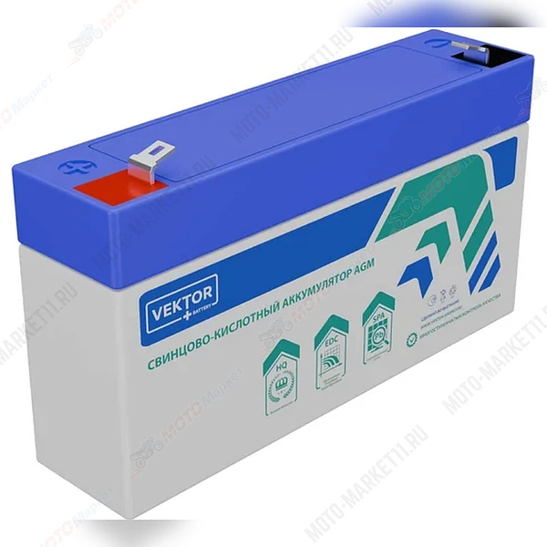 Аккумулятор  VEKTOR PLUS HDV 1206.5
