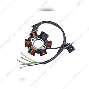 зажигание Альфа Horse голое (6 катушек,5 проводов, плоск. колодка 4 конт.) 15184