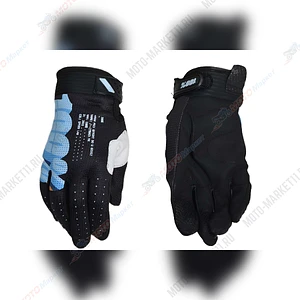 Мотоперчатки 100% №13 black/white/blue (M) мотокросс