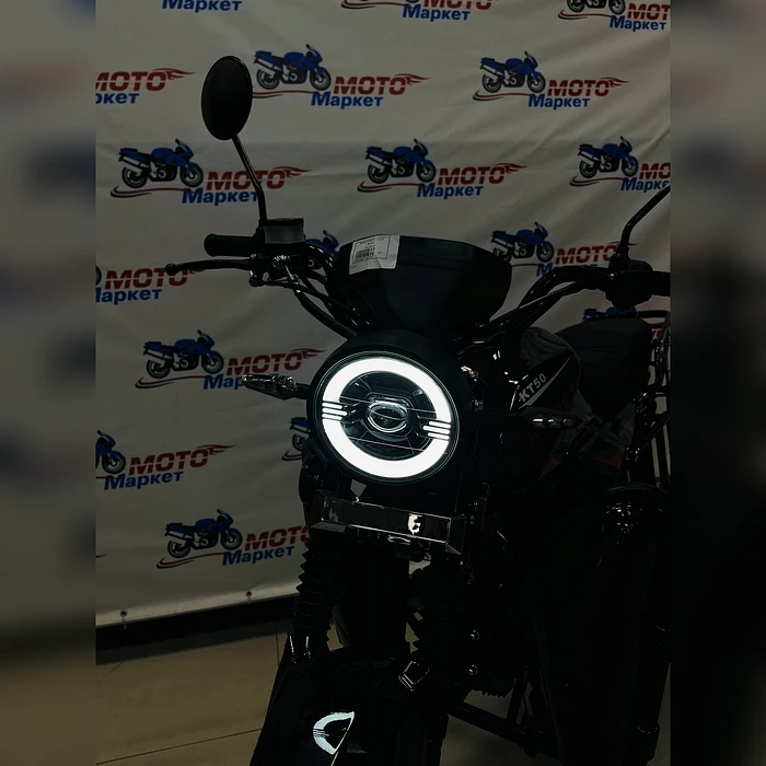 Мопед КОМЕТА -II LUX черный