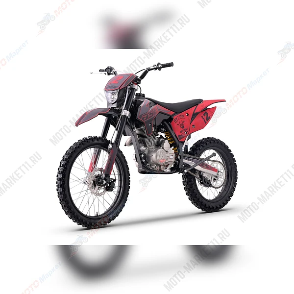 Эндуро / кроссовый мотоцикл BSE Z2 L 21\18 Split Red, арт. BZ2LKA015HRH1