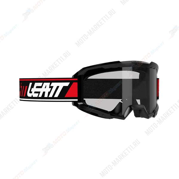 Маска кросс Leatt Vizion 2.5 Black-Red Clear 90 VLT