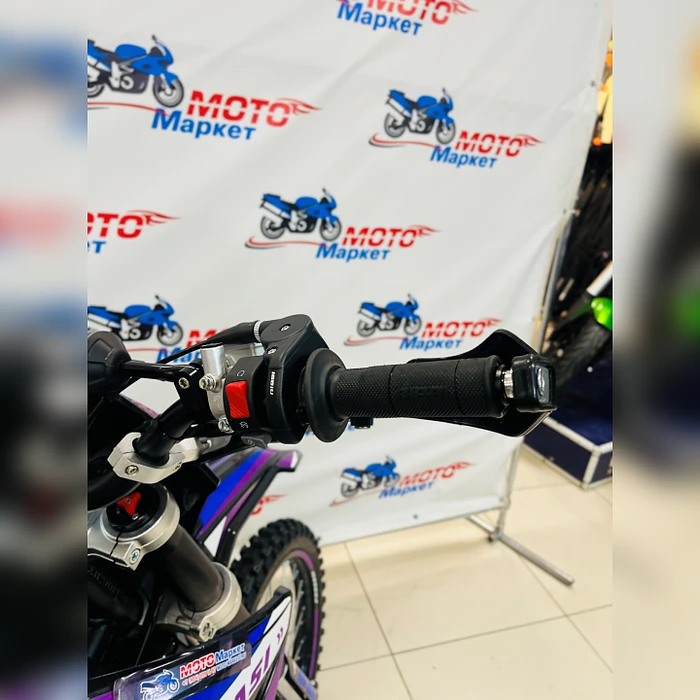 Питбайк PROGASI Jumbo 150 PRO (19/16) Purple/Blue