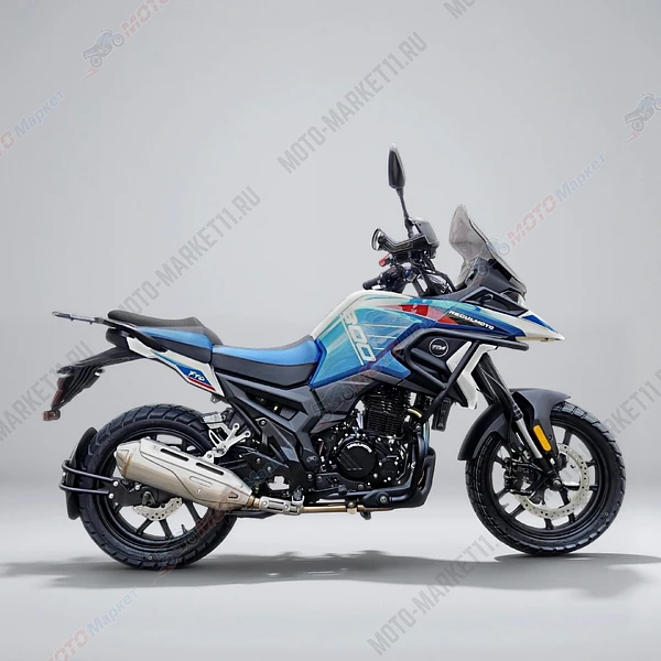 Мотоцикл Regulmoto FTO HS3002A синий/белый