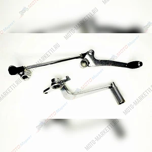 Педали тормоза и переключения передач CB400