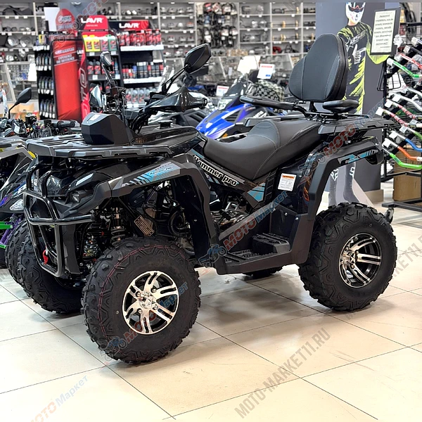 Квадроцикл ATV220 Lux Long NEW (Черный)