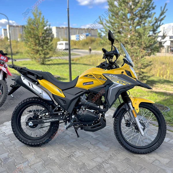 Мотоцикл ATAKI CARRERA 300 (4T PR300) 19/17 (2025 г.) желтый