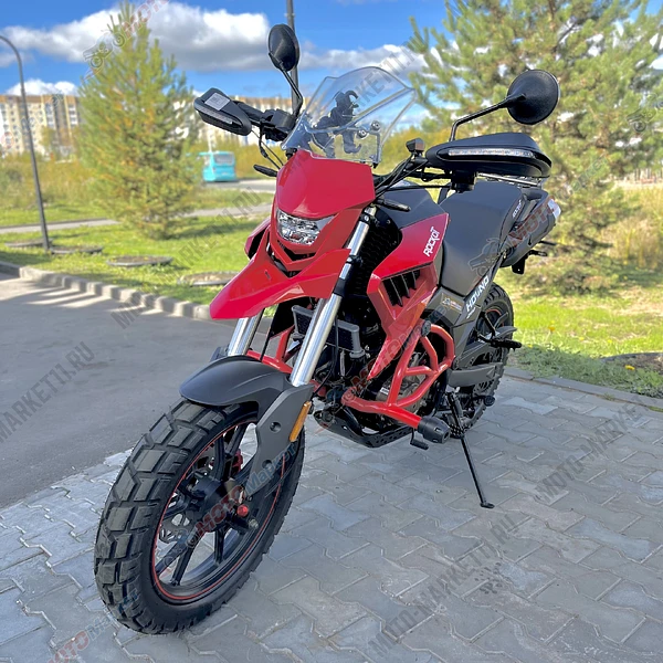 Мотоцикл турэндуро ROCKOT HOUND 2.0 (красный)