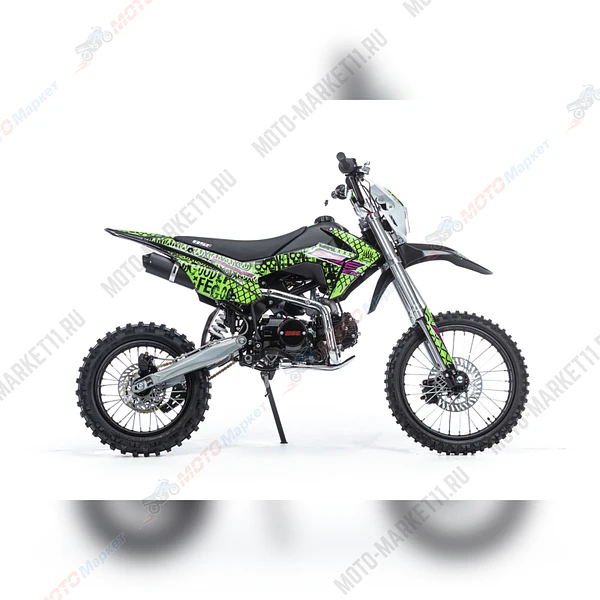 Питбайк BSE EX 125e  17/14 MAX 13 Green Pink Neon 1