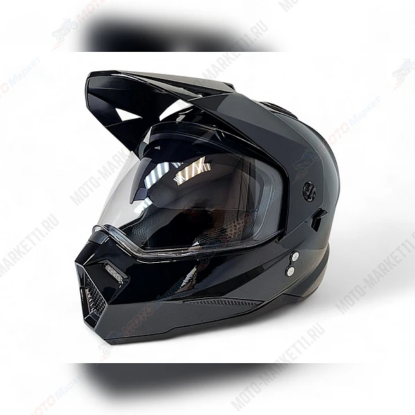 Шлем детский AiM JK802Y Black Glossy Y/L